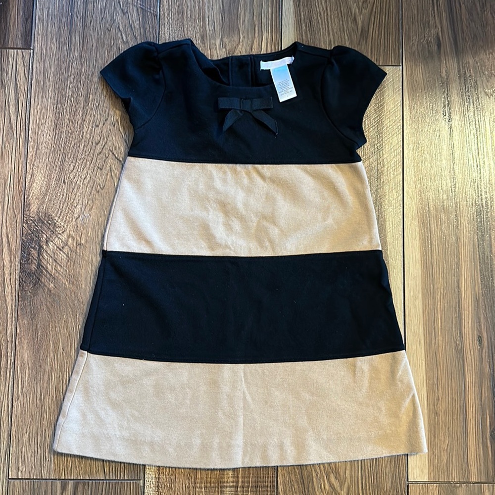 Janie and Jack Black/Brown Dress